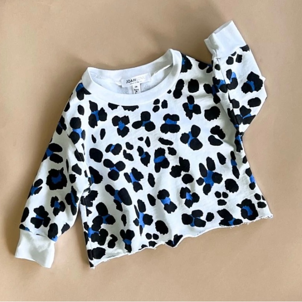 Joah love Kennedy cheetah sweatshirt